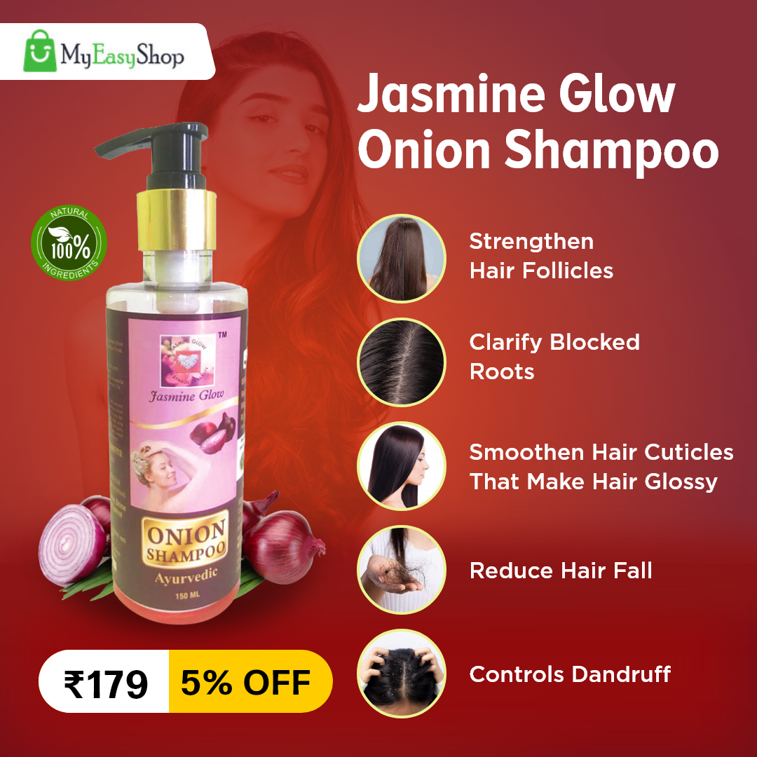 Jasmine Glow Onion Shampoo: A Natural Solution For Hair